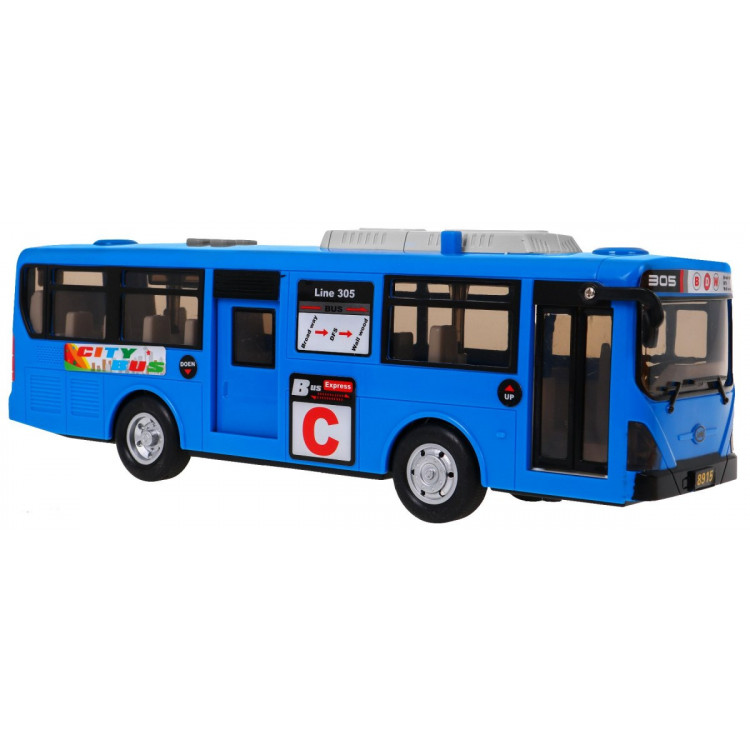 Školský autobus modrý